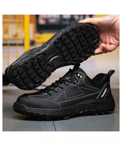 Unisex Steel Toe Boots Labor Shoes Work Shoes Safety Shoes Welding Shoes Protect Your Toes Waterproof and Puncture Resistant ...