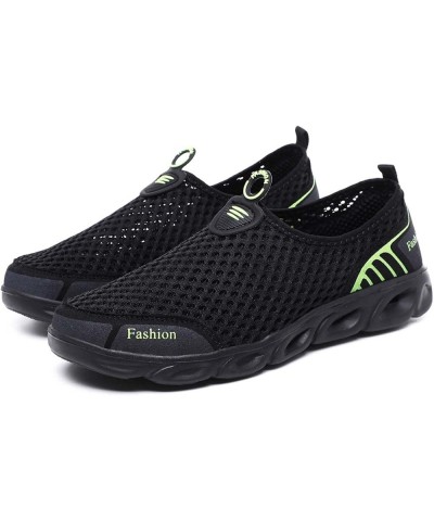 Men's Women's Lightweight Breathable Quick Drying Wading Shoes Water Sports Amphibious Shoes Barefoot Shoes Black Green-1 $14...