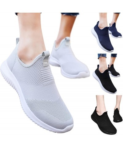 Running Shoes Women Sneakers Tennis Workout Walking Gym Lightweight Athletic Shoes White Sneaker Z 14-white $17.84 Athletic S...