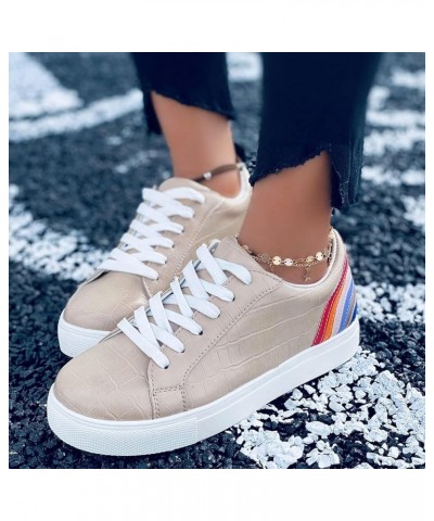 Slip On Sneakers Women Christmas, Women Canvas Sneakers Slip On Shoes Low Tops Casual Walking Shoes Beige $11.36 Athletic Shoes