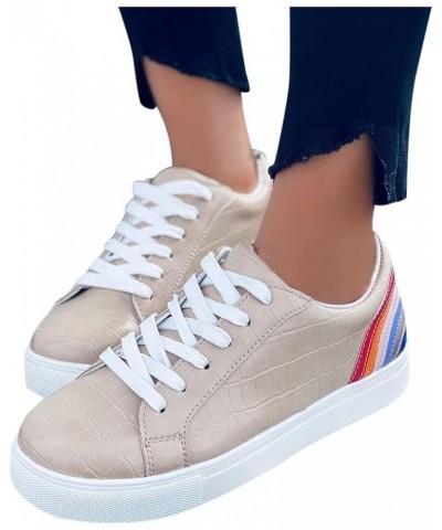 Slip On Sneakers Women Christmas, Women Canvas Sneakers Slip On Shoes Low Tops Casual Walking Shoes Beige $11.36 Athletic Shoes