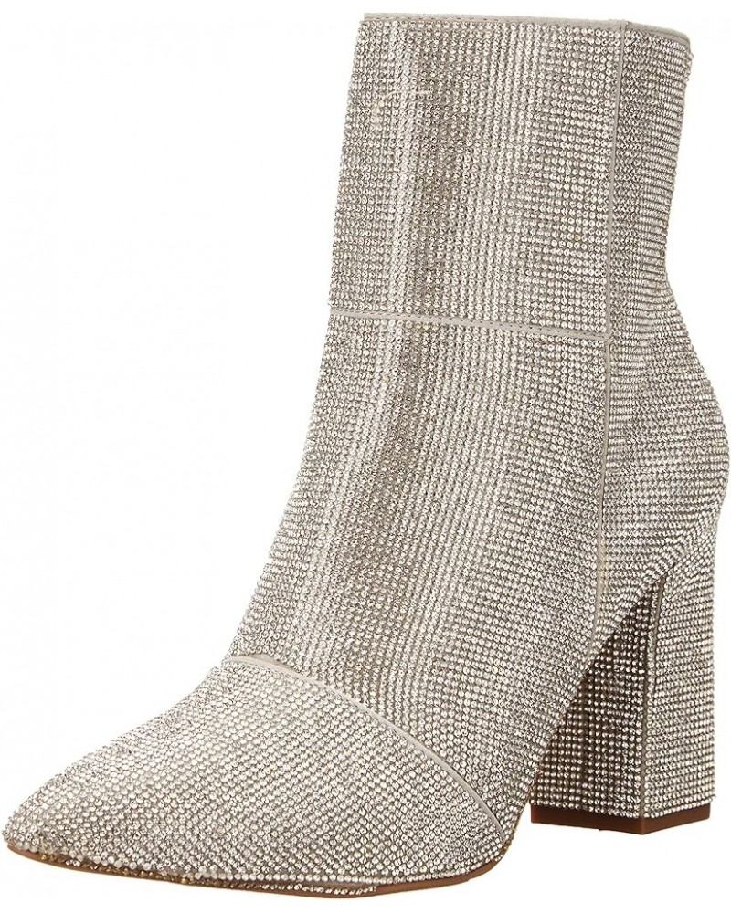 Women's Flexx Fashion Boot Silver Multi Rhinestone $16.78 Boots