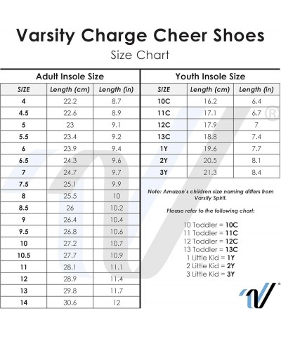 Charge Cheer Shoes for Women White $43.34 Athletic Shoes