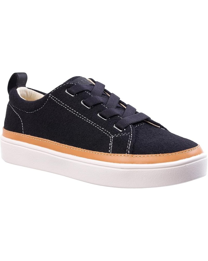 Women's Malibu Lace Wool Sneaker Black $42.32 Fashion Sneakers