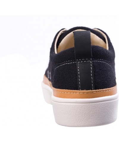 Women's Malibu Lace Wool Sneaker Black $42.32 Fashion Sneakers