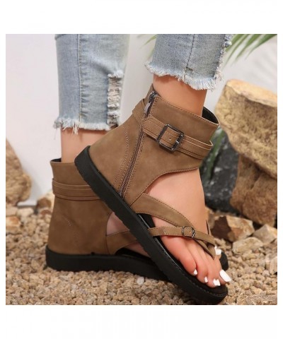 Wedge Sandals for Women Elastic Strappy String Platform Wedges Sandal Slip On Open Toe Party Dress Sandals 113-zoxro-7-khaki ...