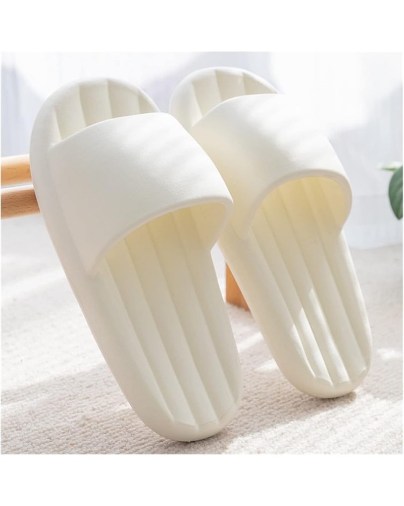 Shark Slippers Summer Couple Home with Bathroom Soft Bottom Thick Bottom Sandals Female Slippers Summer Sandals (Color : E, S...