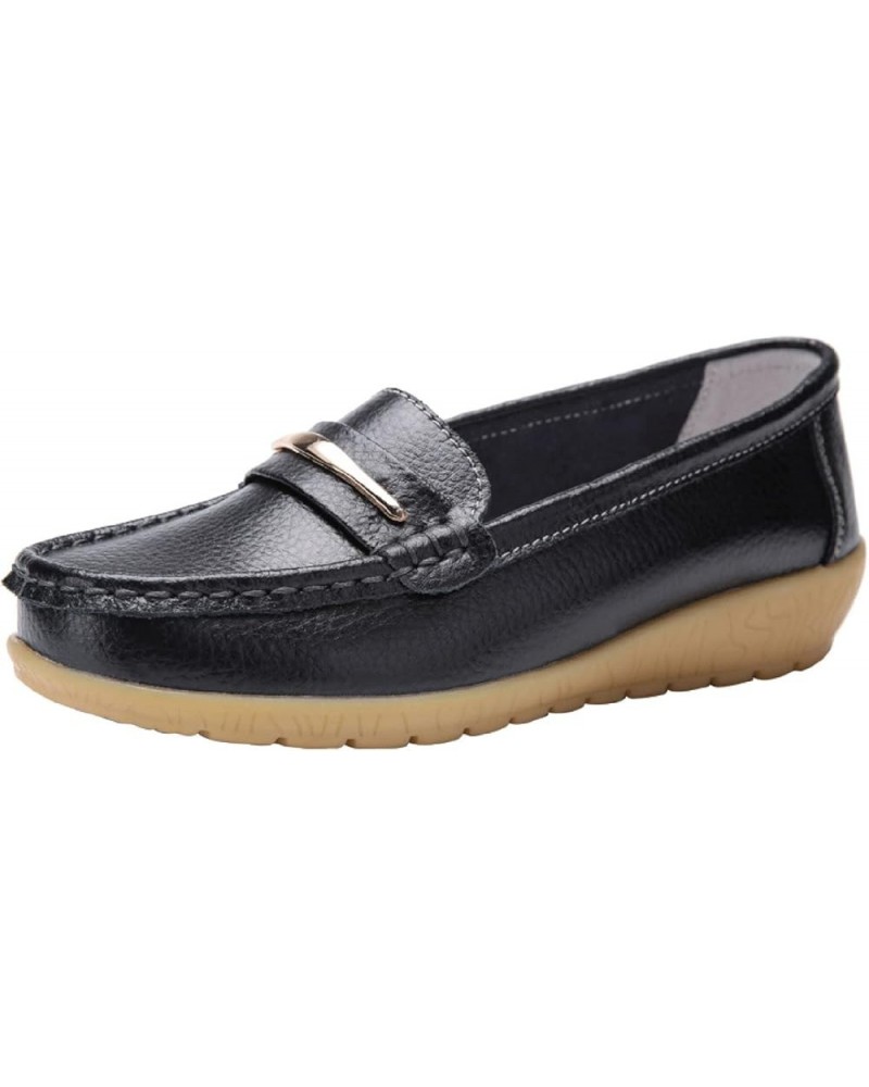 Walking Shoes, Women's Fashion Sneakers Comfort with Orthotic Insole Arch Support Loafers Shoes for Women Z 03-black $16.19 A...