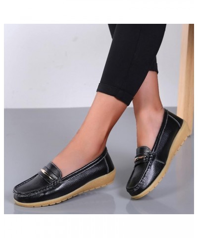 Walking Shoes, Women's Fashion Sneakers Comfort with Orthotic Insole Arch Support Loafers Shoes for Women Z 03-black $16.19 A...