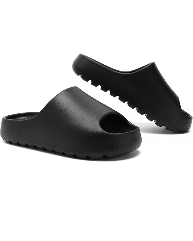 Cloud Slides for Women,Unisex EVA Soft Recovery Slides,Thick Sole Open Toe Mens Pillow Slides Shower Shoes Outdoor&Indoor Hou...