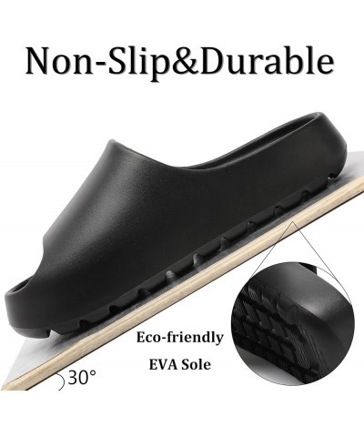 Cloud Slides for Women,Unisex EVA Soft Recovery Slides,Thick Sole Open Toe Mens Pillow Slides Shower Shoes Outdoor&Indoor Hou...