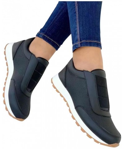 Women Loafer Sneaker Comfort Breathable Fashion Slip On Walking Shoes Beach Casual Quick-dry Water Shoes Sport Shoe Black $13...