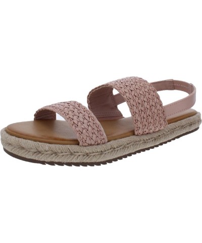 Womens Beatrice Flats Casual Slingback Sandals Pink 11 Medium (B,M) $9.90 Sandals