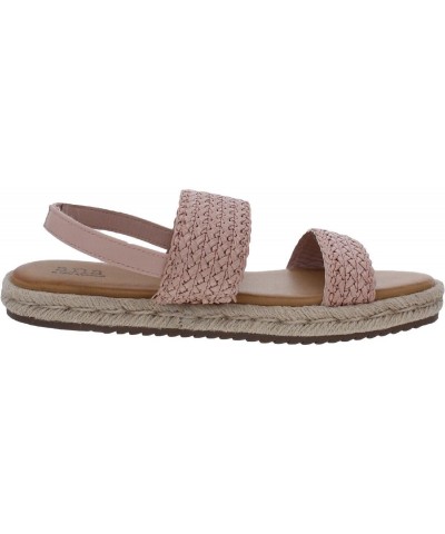 Womens Beatrice Flats Casual Slingback Sandals Pink 11 Medium (B,M) $9.90 Sandals