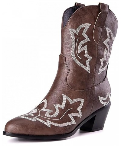 Classic Cowgirl Boots for Women Pointed Toe Cowboy Boots C $44.09 Boots