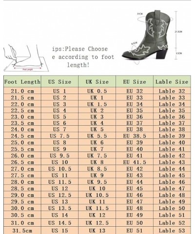 Classic Cowgirl Boots for Women Pointed Toe Cowboy Boots C $44.09 Boots