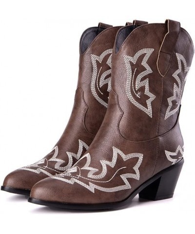 Classic Cowgirl Boots for Women Pointed Toe Cowboy Boots C $44.09 Boots