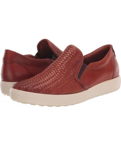 Women's Soft 7 Woven Slip On 2.0 Sneaker Cognac $48.51 Loafers & Slip-Ons