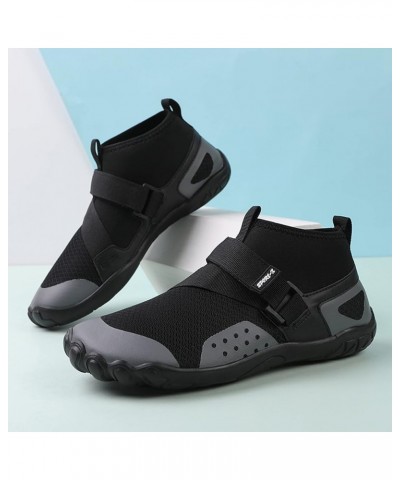 Men and Women Swimming Shoes Light Swimming Shoes Wading Diving Beach Casual Shoes for Men Work Black $12.98 Athletic Shoes