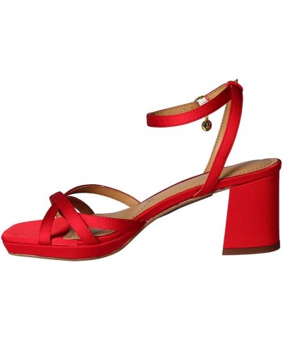 J.Reneé Women's Heeled Sandals Red $36.13 Sandals