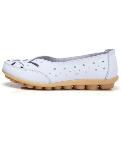 Women's Canvas Slip On Shoes Casual Flats Comfort Sneakers Woven Cloth Canvas Shoes White $13.99 Fashion Sneakers