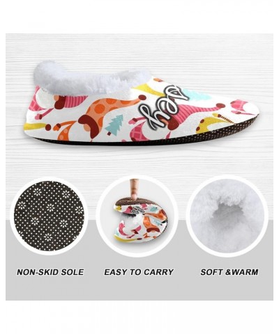 Customized Slippers for Women Men Cozy House Slipper Non-slip Comfy Slipper Socks House Shoes for Indoor Home Gifts 07 $14.50...