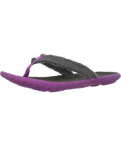 Women's Flipper Thong Sandal Grey $28.99 Sandals