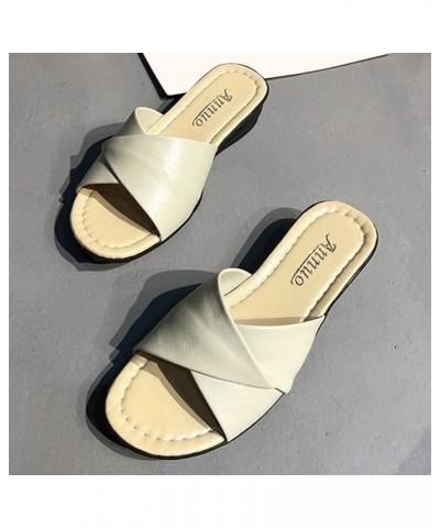 espadrille sandal platform wedge heels for women silver wedges for women platform heel trendy heels Z 04-beige $11.14 Sandals