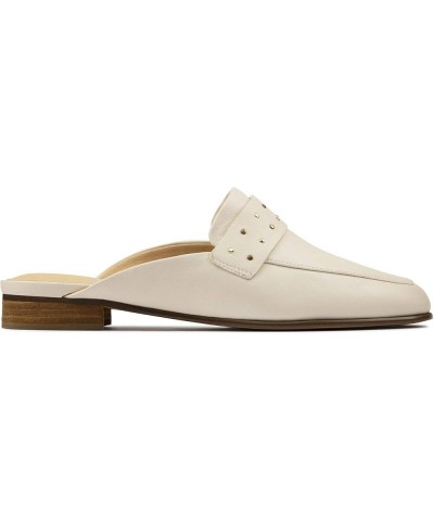 Pure Mule White Leather $19.60 Mules & Clogs