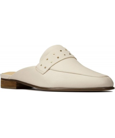 Pure Mule White Leather $19.60 Mules & Clogs