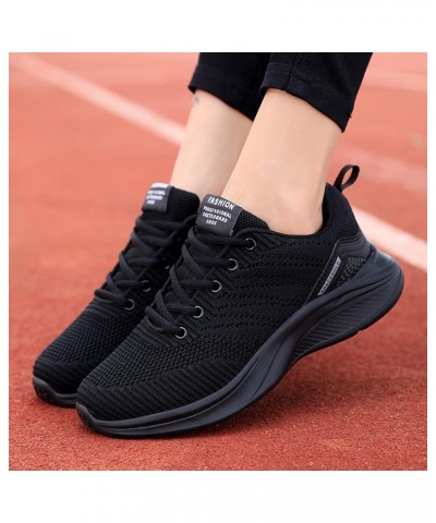 Women's Road Running Shoes Lightweight Athletic Sneakers Shoes Fashion Outdoor Mesh Lace-Up Walking Shoes Non Slip Sneakers W...