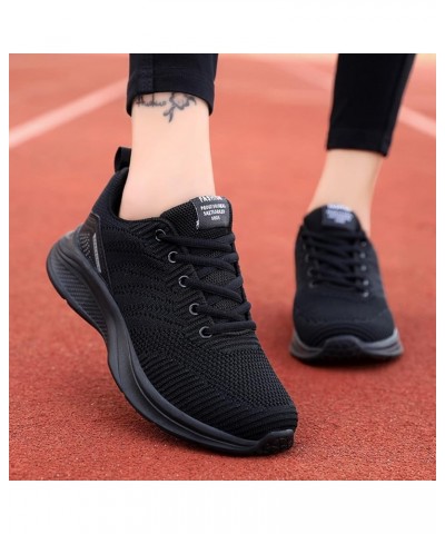 Women's Road Running Shoes Lightweight Athletic Sneakers Shoes Fashion Outdoor Mesh Lace-Up Walking Shoes Non Slip Sneakers W...