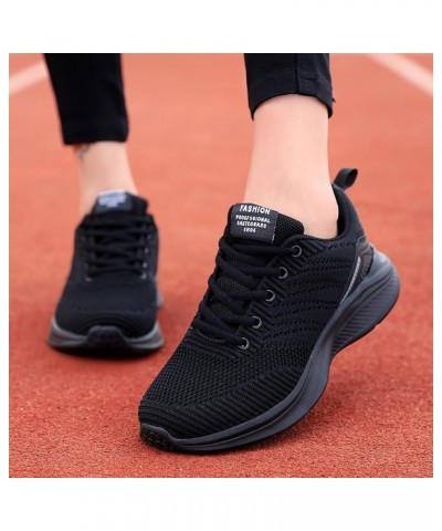 Women's Road Running Shoes Lightweight Athletic Sneakers Shoes Fashion Outdoor Mesh Lace-Up Walking Shoes Non Slip Sneakers W...