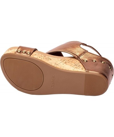 Carley Womens Casual Wedge 2.5 Antique Bronze $26.52 Sandals