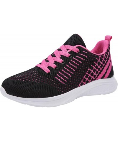 Women's Canvas Slip On Shoes Casual Flats Comfort Sneakers, Womens Sneakers Size 11 White Sneakers for Women Z 14-hot Pink $2...