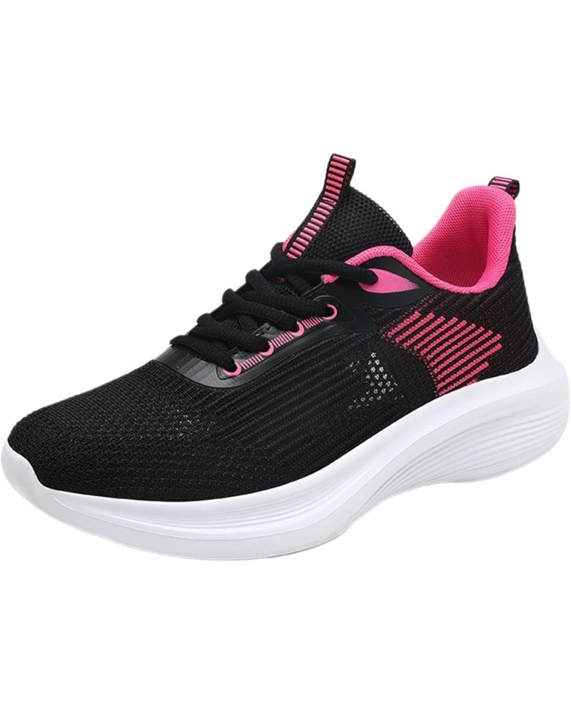 Womens Sneakers Soft Non Slip Running Shoes Casual Tennis Canvas Slip on Shoes Workout Shoes Slip on Walking Shoes Black $24....