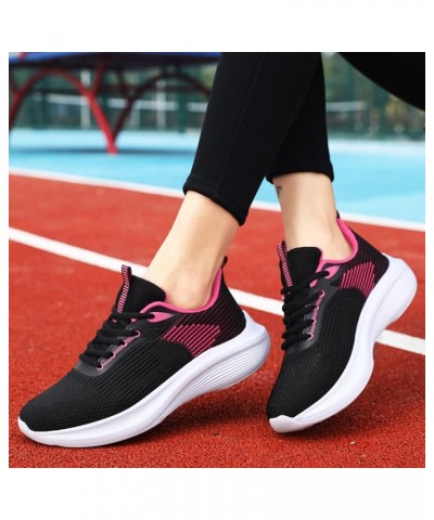 Womens Sneakers Soft Non Slip Running Shoes Casual Tennis Canvas Slip on Shoes Workout Shoes Slip on Walking Shoes Black $24....