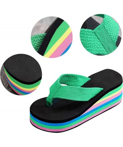 Slip on Sandals Women Open Toe Strappy Lace Up Espadrille Block Casual Sandal Summer Beach Slides Shoes 71-htrns-green8 $10.5...