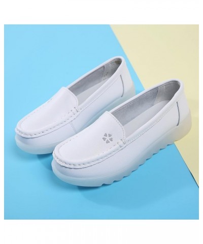 Women Loafers Shoes Wedges Soft Bottom Comfortable Boat Shoes Outdoor Slip On Women Shoes Casual Boots C $13.03 Athletic Shoes