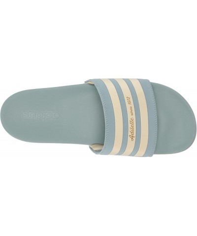 Unisex-Adult Adilette Comfort Slide Sandal Magic Grey/Wonder White/Gold Metallic $13.72 Athletic Shoes