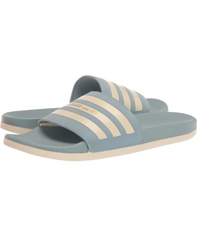 Unisex-Adult Adilette Comfort Slide Sandal Magic Grey/Wonder White/Gold Metallic $13.72 Athletic Shoes