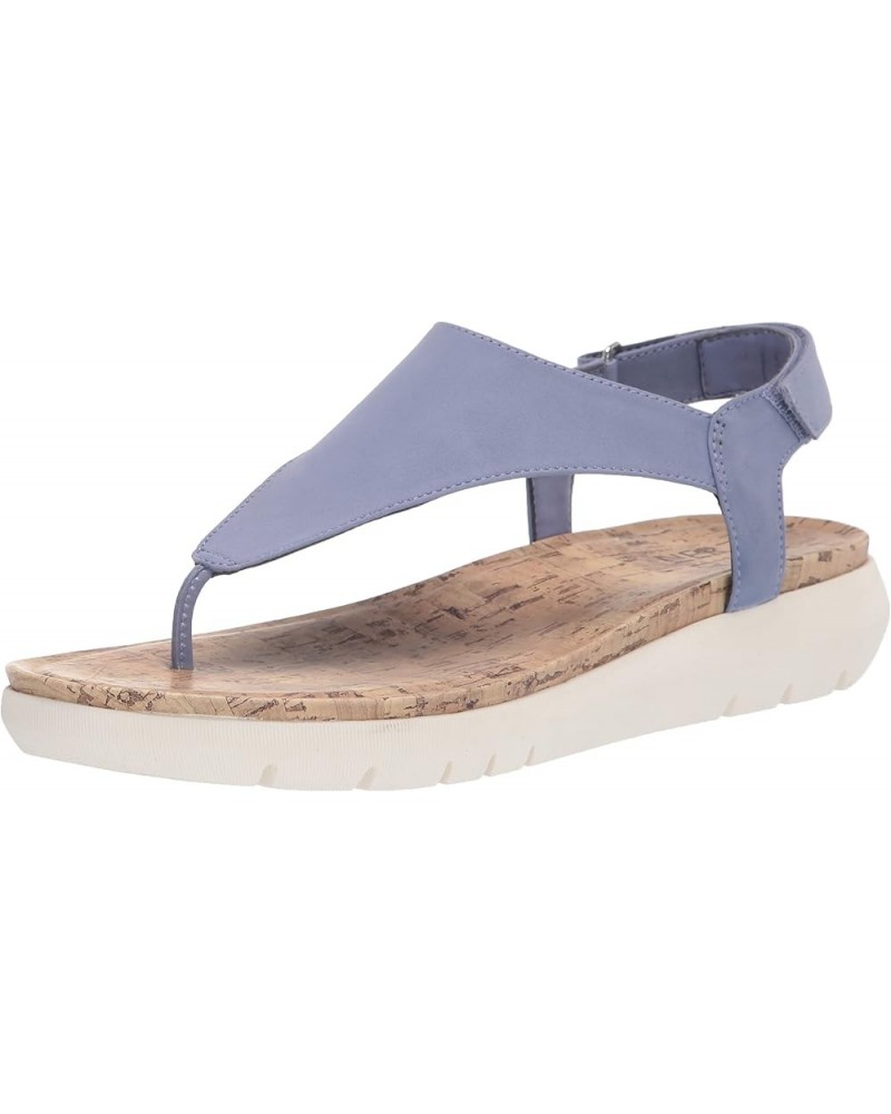 Women Genn Bolt Slip On Slide Sandals Violet Sky $23.04 Sandals