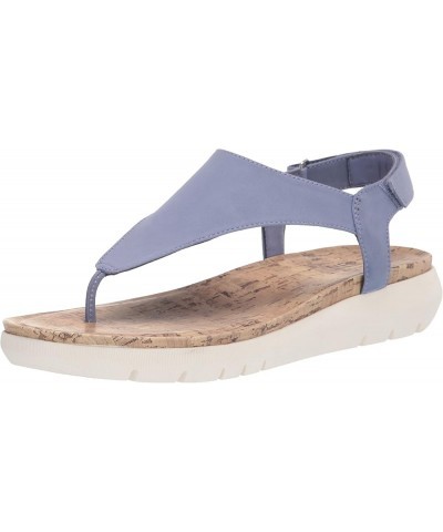 Women Genn Bolt Slip On Slide Sandals Violet Sky $23.04 Sandals