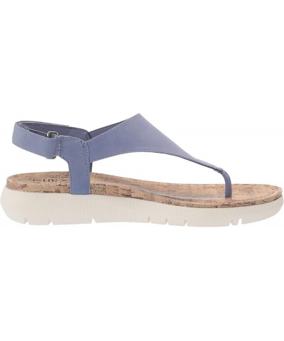 Women Genn Bolt Slip On Slide Sandals Violet Sky $23.04 Sandals