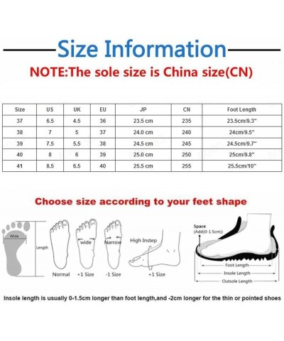 Women Bohemian Beaded Wedge Sandals Casual Breathable Open Toe Soft Bottom Flip Flops Non Slip Elastic Band Brown 7.5 $21.11 ...