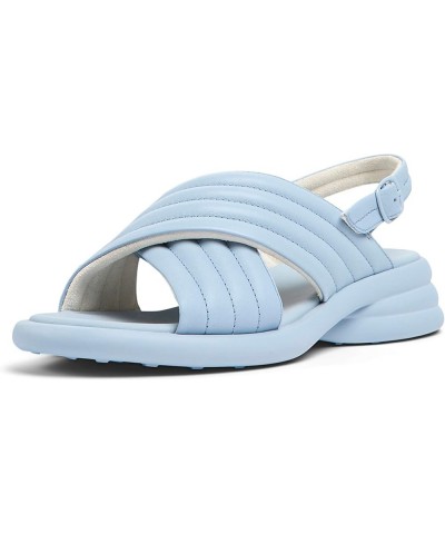 Women's Slingback Heeled Sandal Lt/Pastel Blue $64.30 Sandals