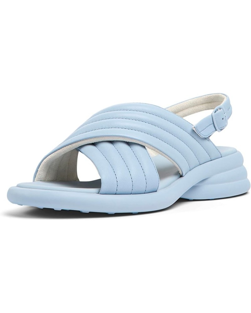 Women's Slingback Heeled Sandal Lt/Pastel Blue $64.30 Sandals