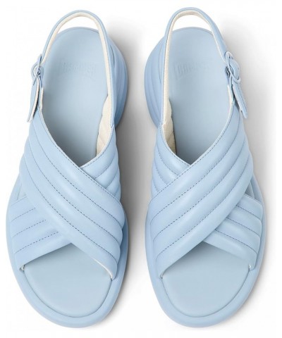 Women's Slingback Heeled Sandal Lt/Pastel Blue $64.30 Sandals