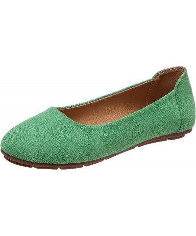 Pumps Shoes Women High Heel Espadrille Ballet Flats Women's Business Casual Shoes Gold Flats Green $12.23 Flats