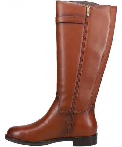 Womens Aubrey Knee High Boot Medium Brown Leather $33.40 Boots